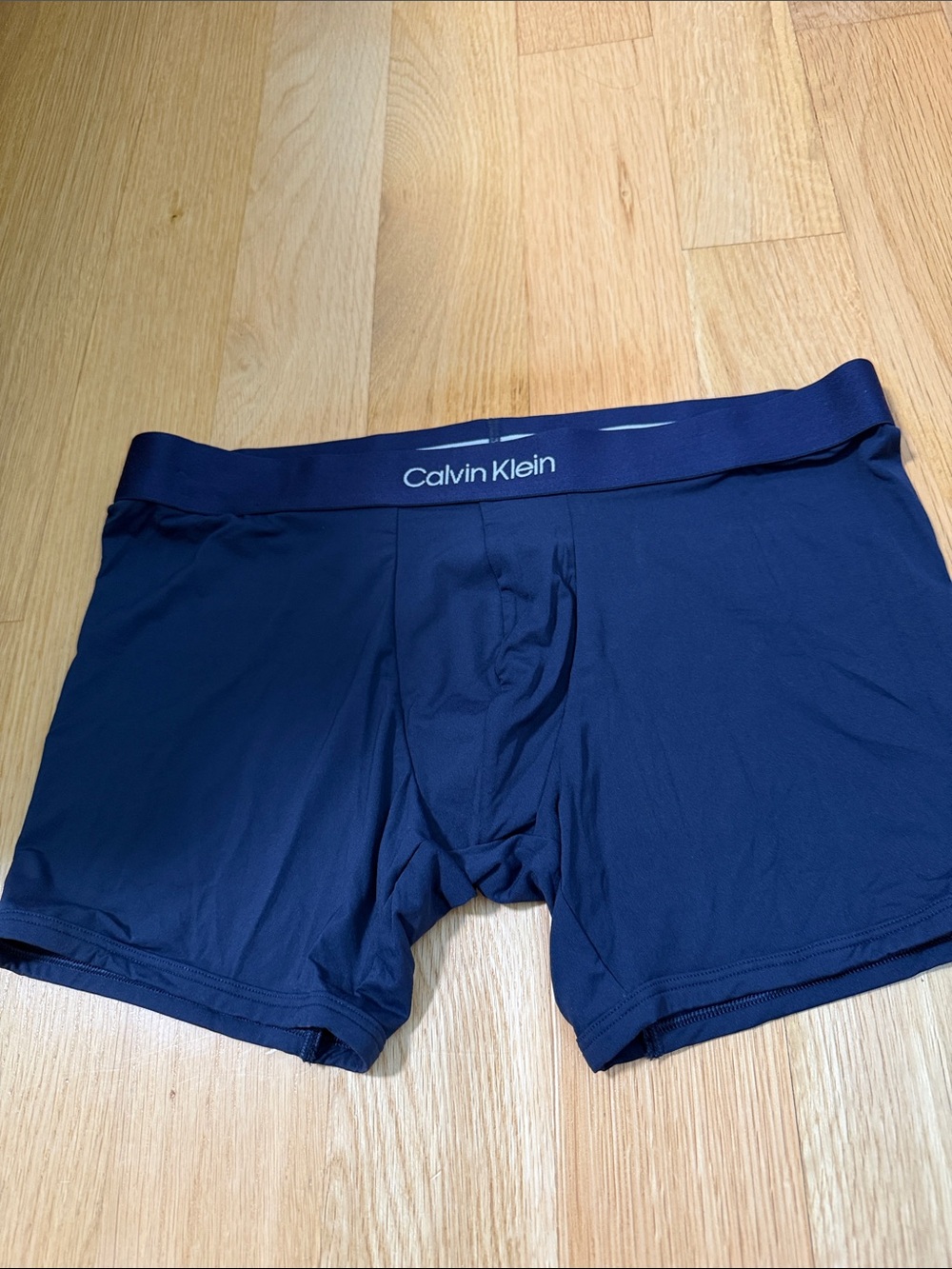Calvin Klein Men's Dark Blue Stretch Boxer Briefs